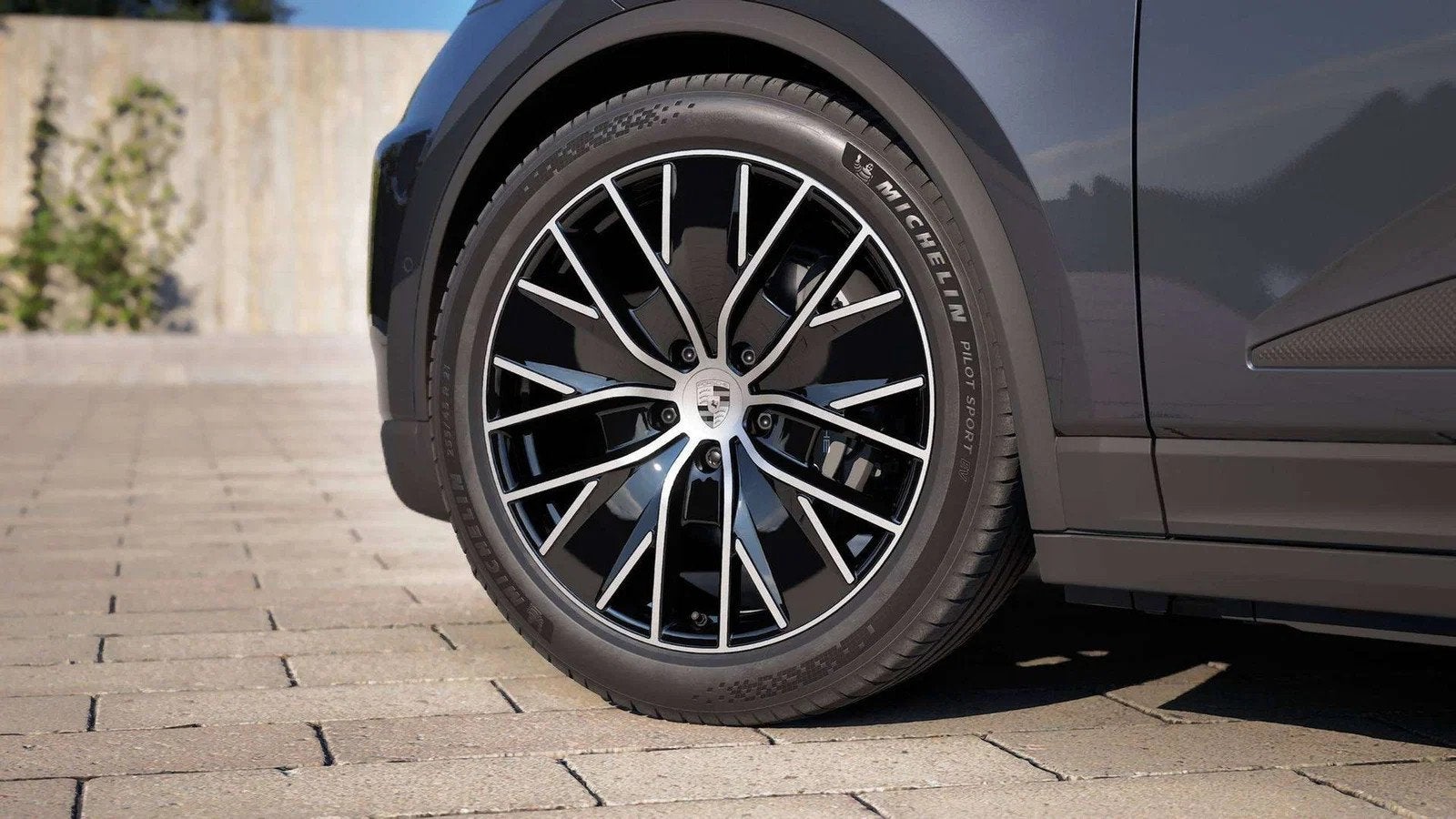 Porsche Macan 4 EV/BOSE/Head-Up/Pano/Surround/Achterasbestur, Auto's, Automaat, Gebruikt, 408 pk, Leder