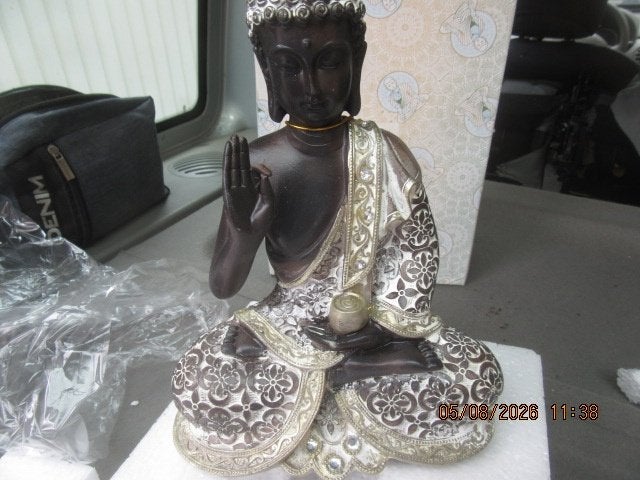 decoration  déesse en resine, Sculpture, Enlèvement ou Envoi, Argent, Chine