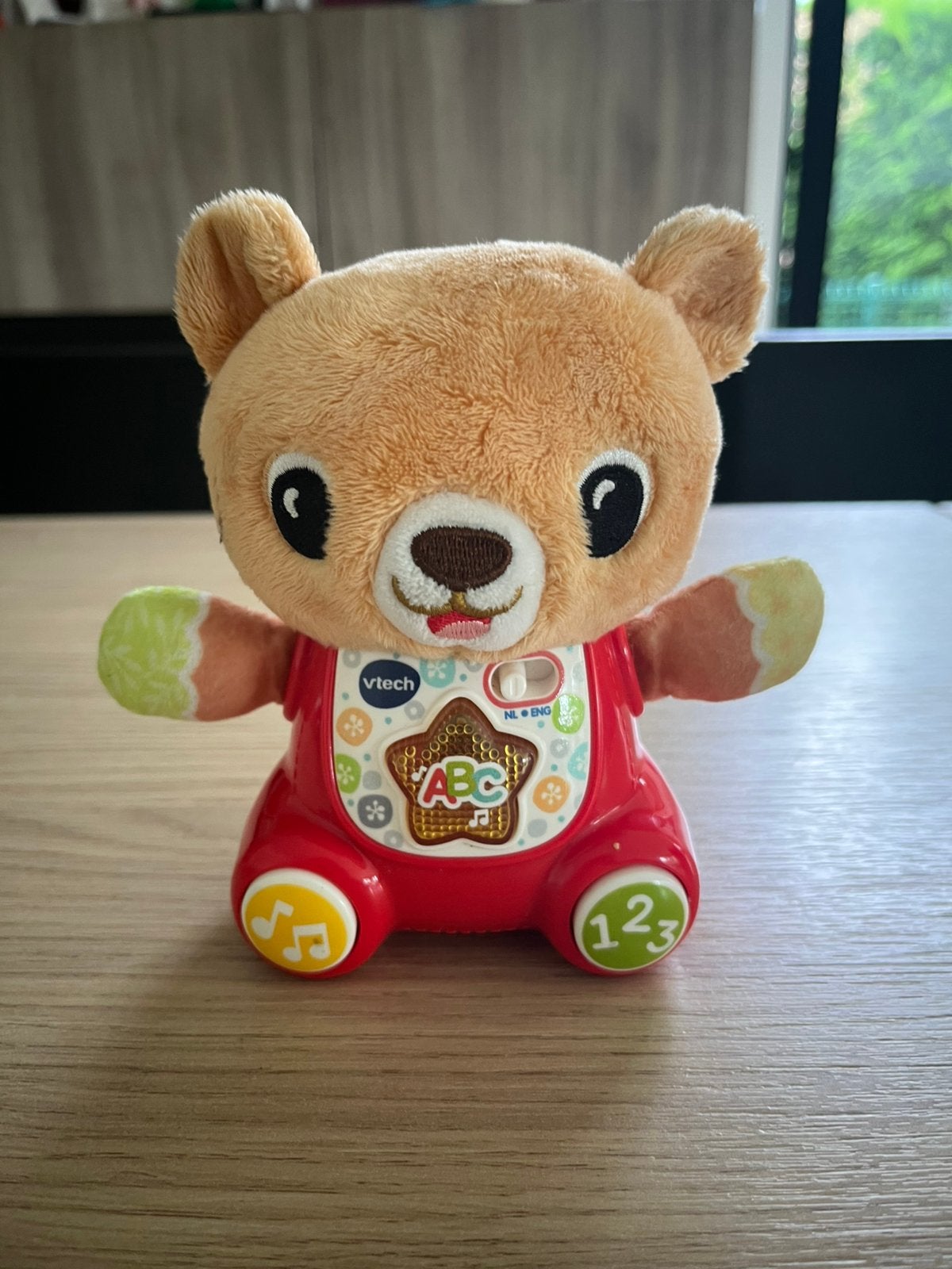 VTech Speelpret Beertje – licht, muziek & geluid, Ophalen of Verzenden, Zo goed als nieuw