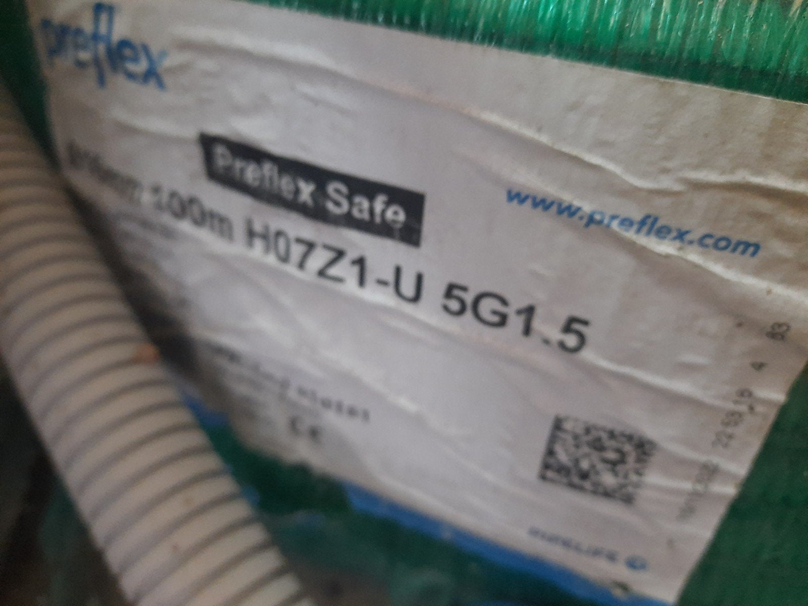 Preflex 5g1.5. 100m CCA.  Dan 3g6 60m eca en alarm 100m eca, Doe-het-zelf en Bouw, Elektriciteit en Kabels, Ophalen, Nieuw, Overige merken