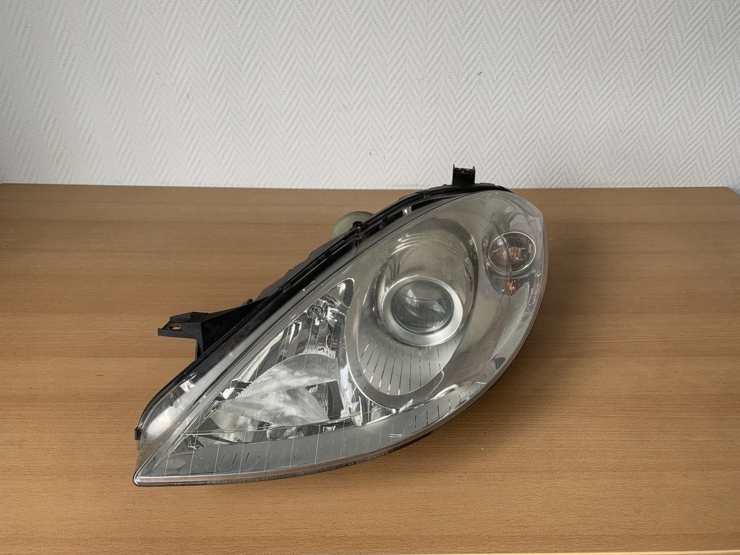 koplamp Links mercedes A klasse W169 2004 tot 2009 met lens, Utilisé, -, -, Enlèvement ou Envoi