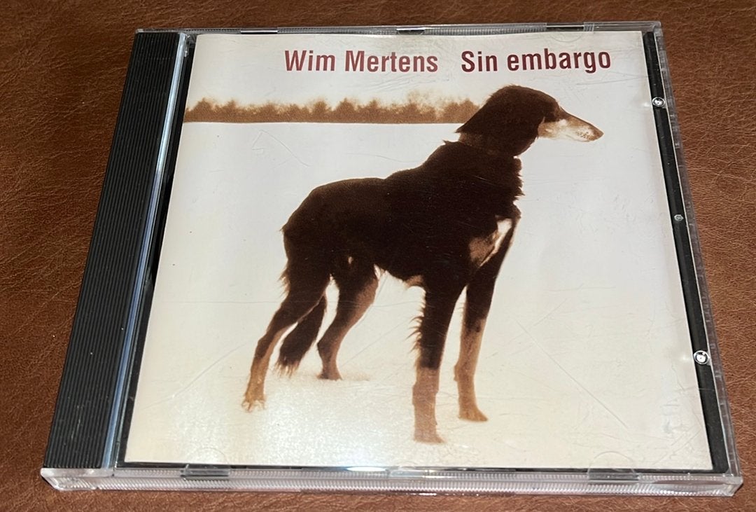 Wim Mertens ‎– Sin Embargo - CD - BE, Cd's en Dvd's, Ophalen of Verzenden, Gebruikt