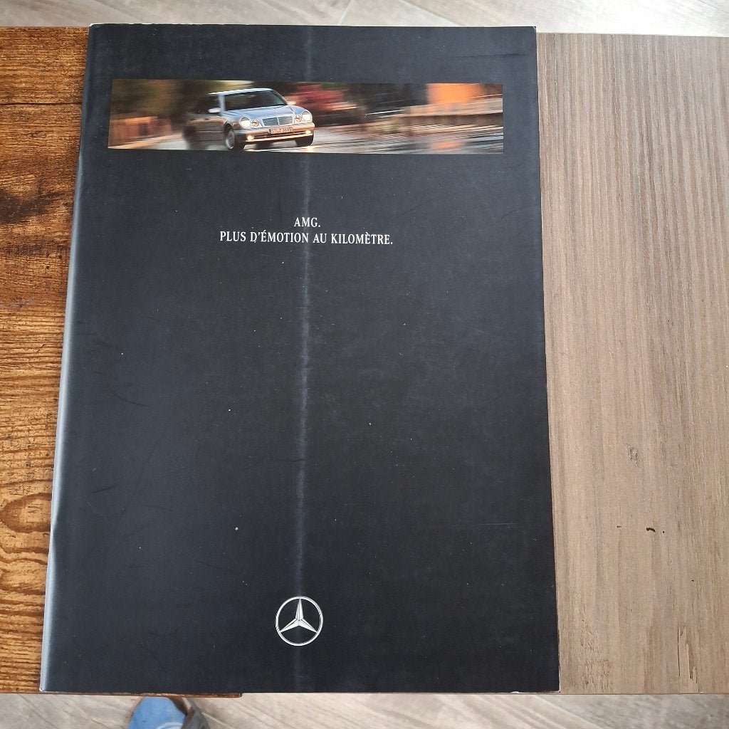 AMG. PLUS D'ÉMOTION AU KILOMÈTRE. 07/96, Enlèvement ou Envoi, Neuf, Mercedes