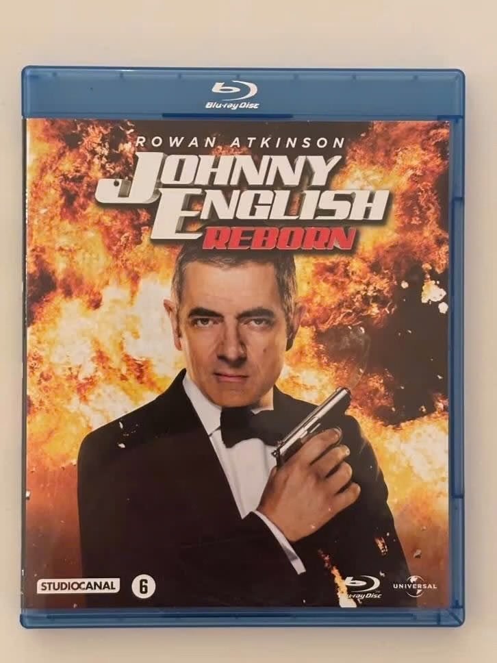 Blu-ray Johnny English Reborn (2011) Rowan Atkinson, Cd's en Dvd's, Blu-ray, Ophalen of Verzenden, Engels, Blu-ray, Nederlands