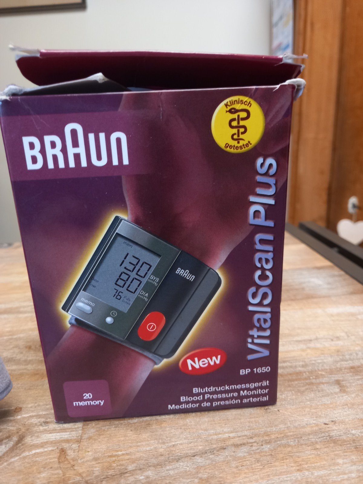 bloeddrukmeter, Diversen, Ophalen