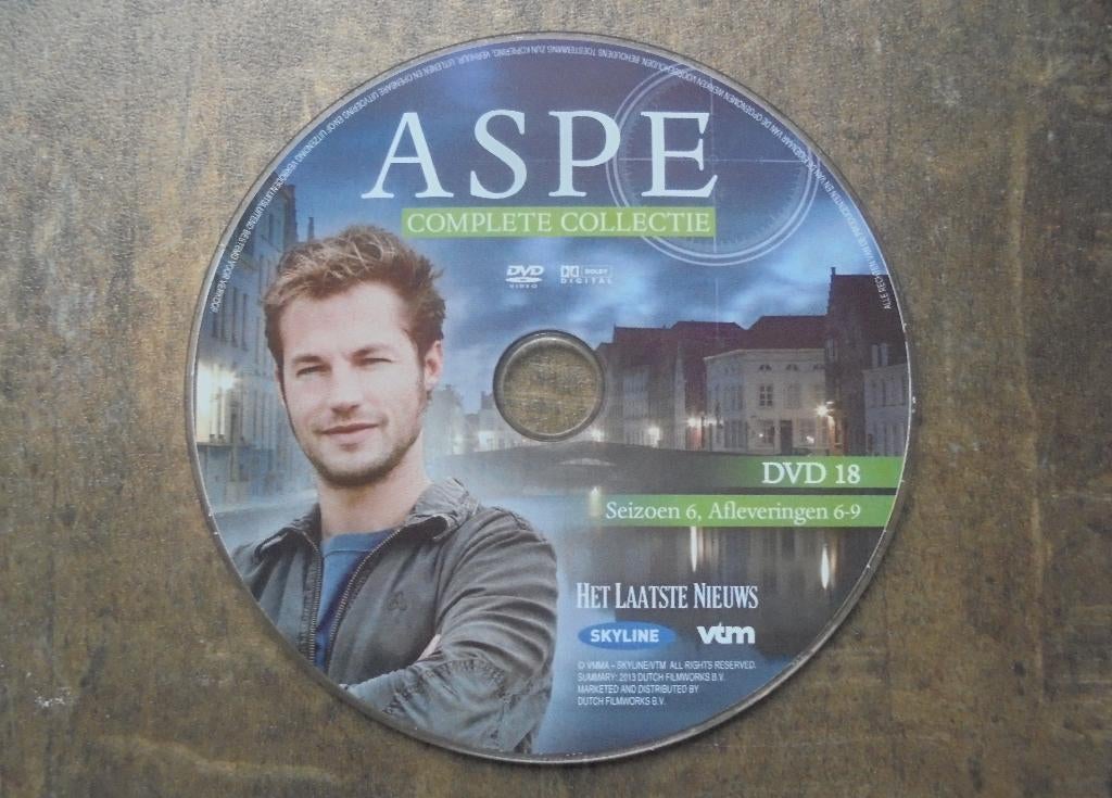 DVD 18 Aspe Complete Collectie (zie foto's), Cd's en Dvd's, Vanaf 12 jaar, Ophalen of Verzenden, Gebruikt