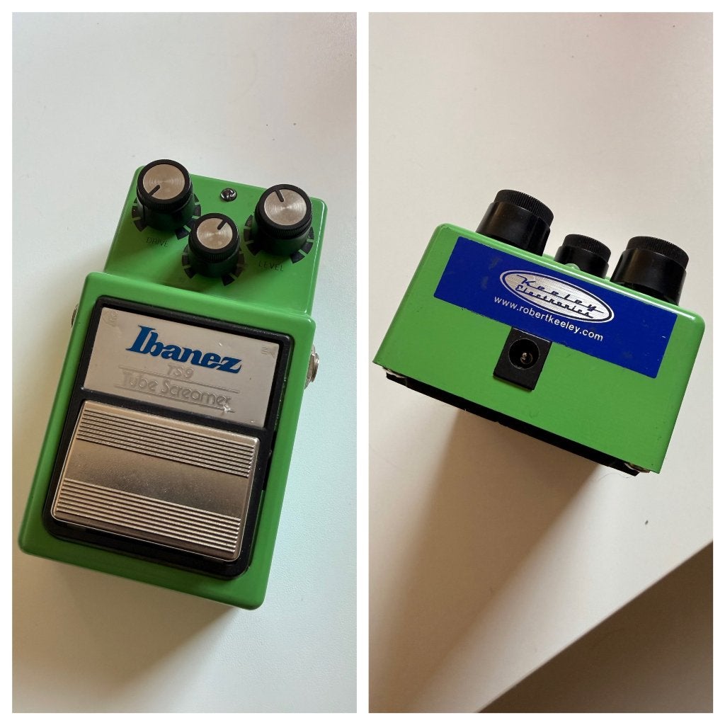 Keeley modded Ibanez TS9 TE KOOP!, Muziek en Instrumenten, Ophalen of Verzenden, Gebruikt, Distortion, Overdrive of Fuzz