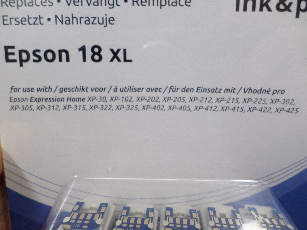Inktpatronen 5 stuks Epson United Office Multipack 18Xl, Ophalen of Verzenden, Nieuw, Cartridge, Epson