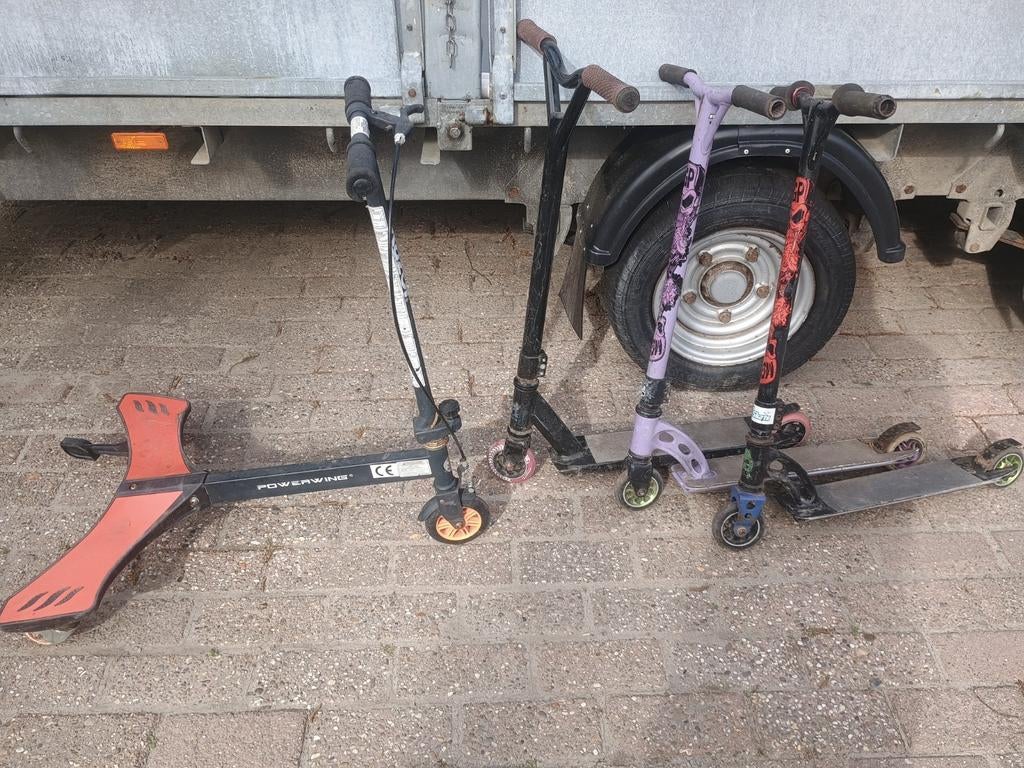 Stuntstep, Ophalen, Gebruikt, Gewone step