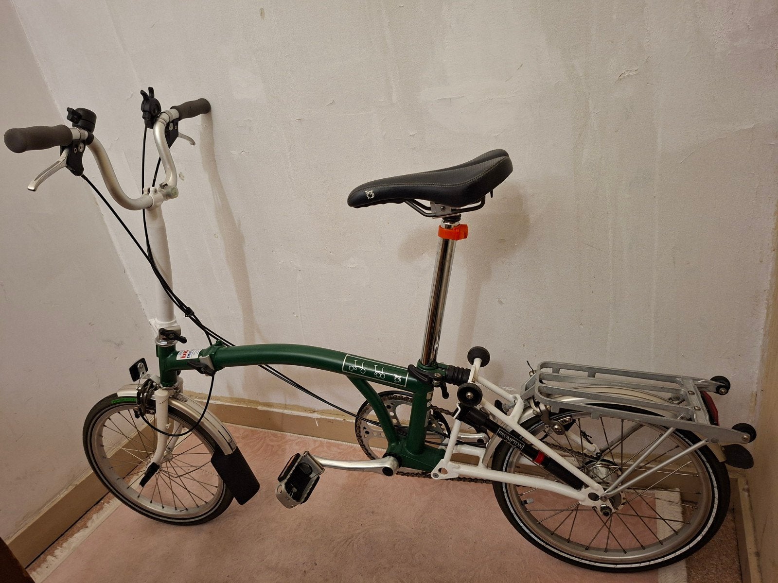 Bromton M3R, Ophalen, Gebruikt, Brompton, 14 tot 16 inch