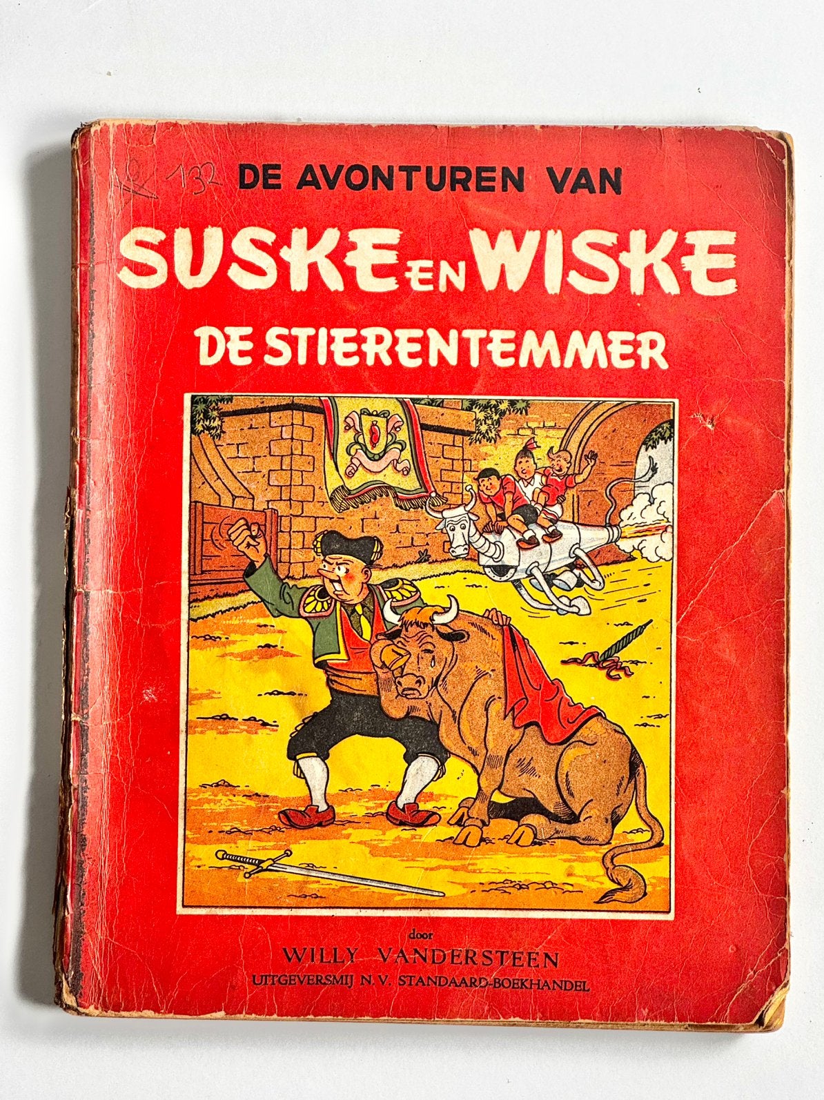 Suske & Wiske - De stierentemmer, Antiek en Kunst, Ophalen of Verzenden