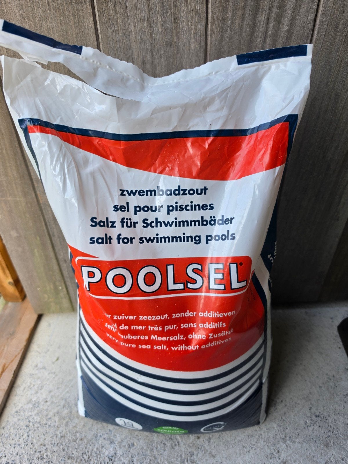 Zout voor zwembad, Tuin en Terras, Ophalen