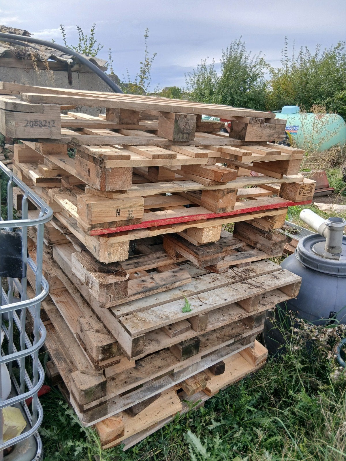 gratis palletten, Ophalen