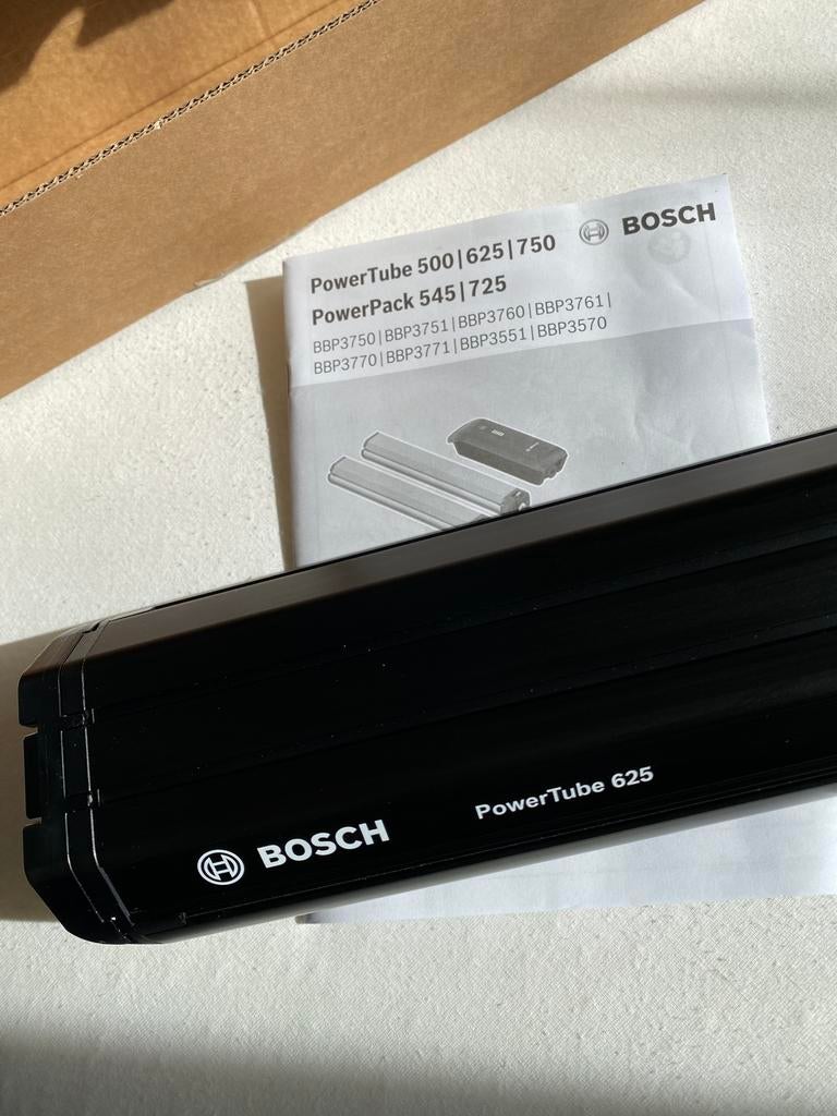 Bosch powerTube 625, Fietsen en Brommers, Ophalen, Zo goed als nieuw