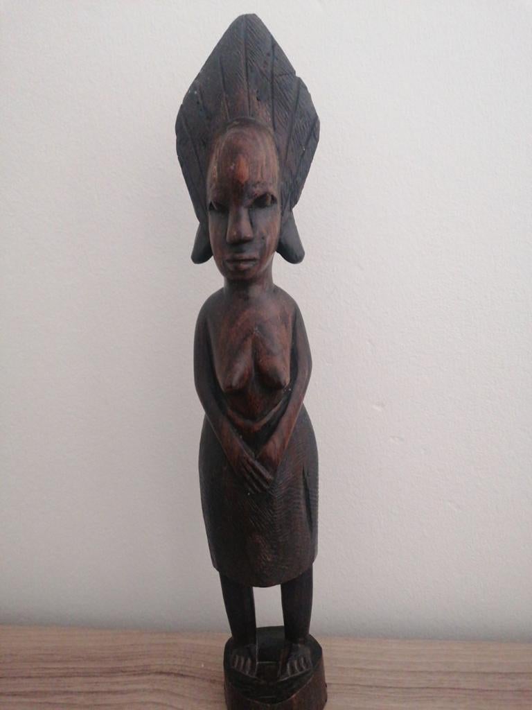 Afrikaans beeld, Antiek en Kunst, Kunst | Beelden en Houtsnijwerken, Ophalen of Verzenden, Beeld
