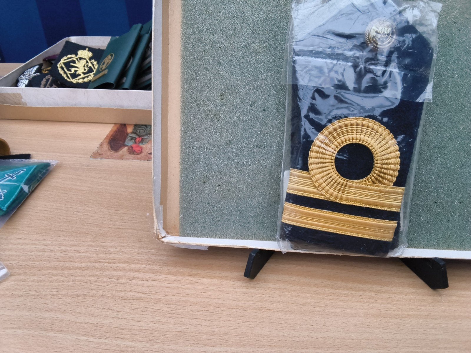 set schouderstukken Marine, Ophalen of Verzenden, Marine
