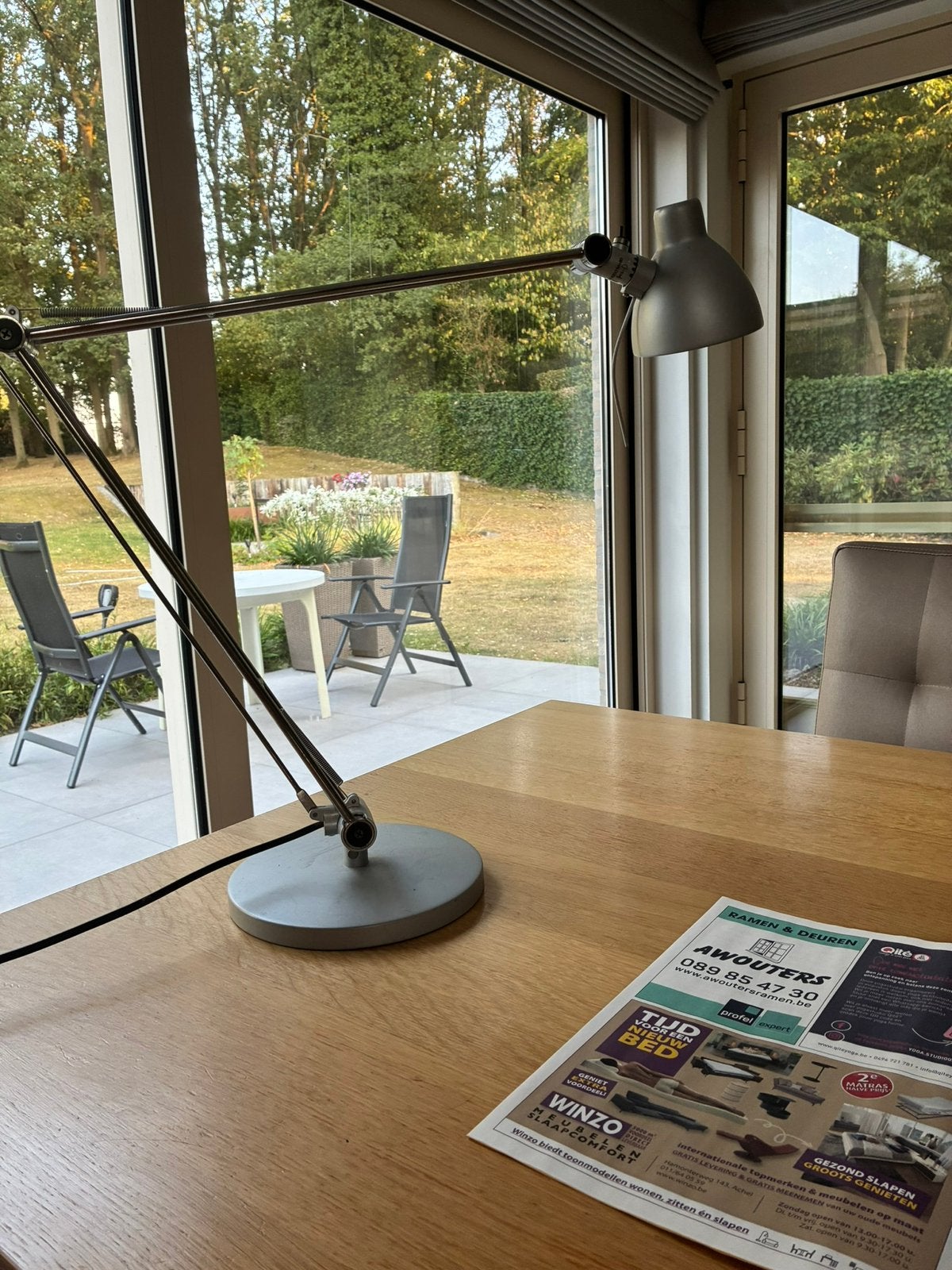 Bureaulamp, ideaal voor kotstudent, Huis en Inrichting, Lampen | Vloerlampen, Ophalen, Zo goed als nieuw