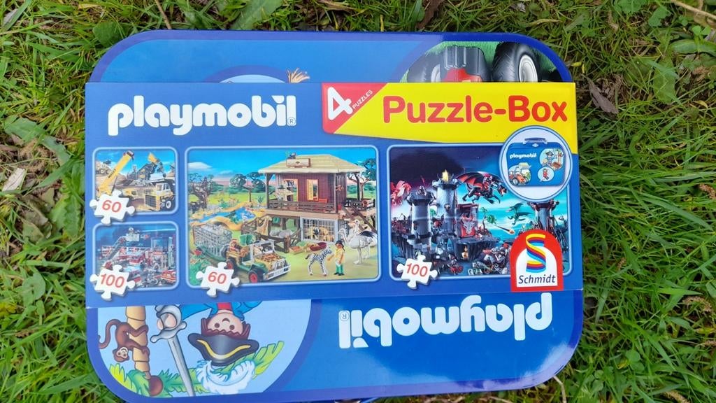 Playmobil puzzel, Ophalen