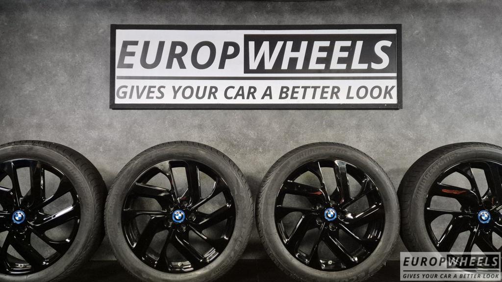 BMW i3 i3S 19 inch OEM velgen zomerbanden TPMS, Auto-onderdelen, Banden en Velgen, 19 inch, Gebruikt, 155 mm, -