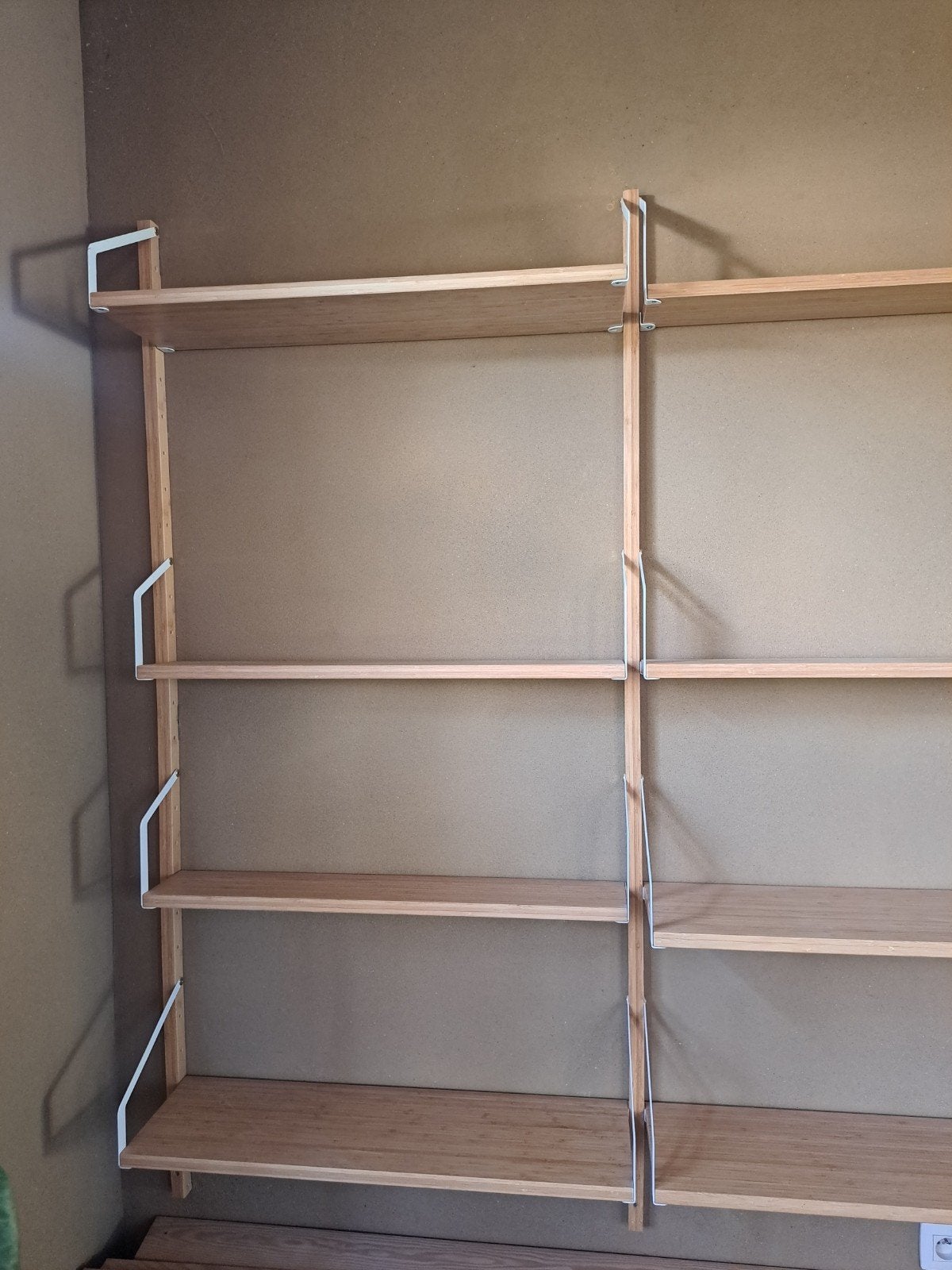 Ikea Svalnäs modulair wandrek, Ophalen, 300 cm of meer, Zo goed als nieuw, 150 tot 200 cm