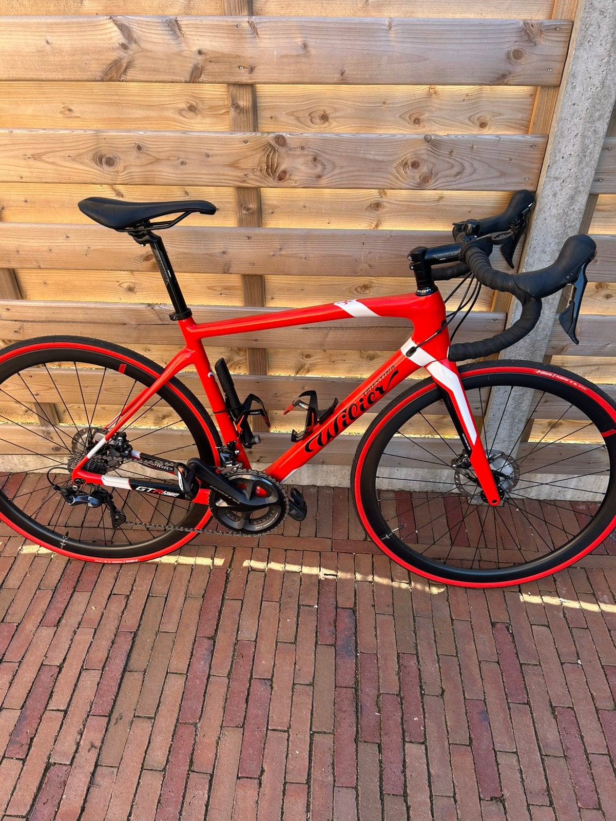 wilier gtr team disc, Fietsen en Brommers, Ophalen, Zo goed als nieuw, Carbon