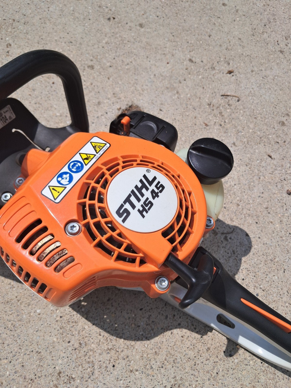 STIHL HS 45 benzine-heggenschaar., Tuin en Terras, Ophalen
