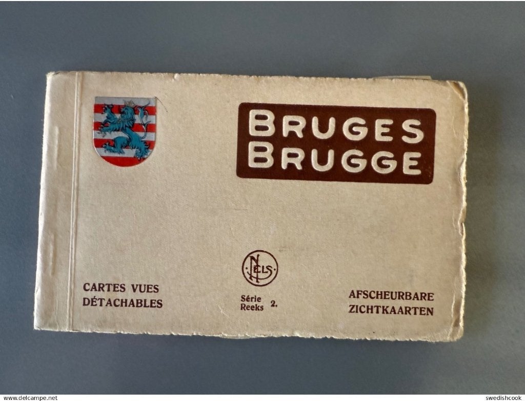 Brugge boekje met 10 kaarten (oa molens), Verzamelen, Ophalen of Verzenden