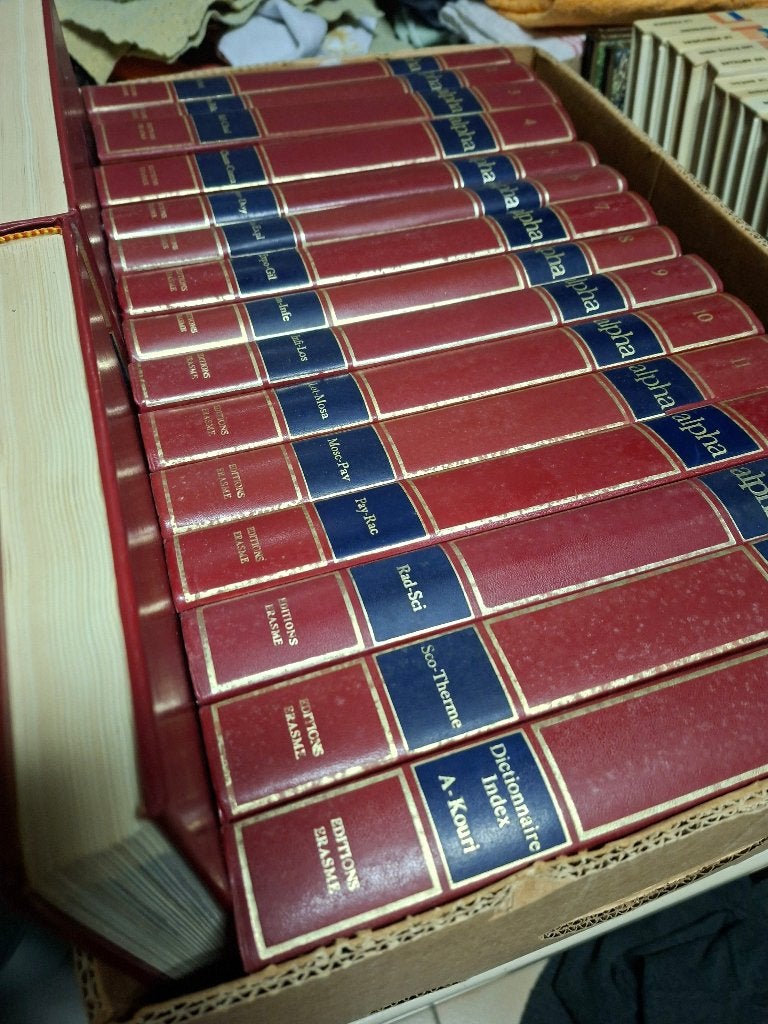 Encyclopedie, Livres, Encyclopédies, Enlèvement, Utilisé