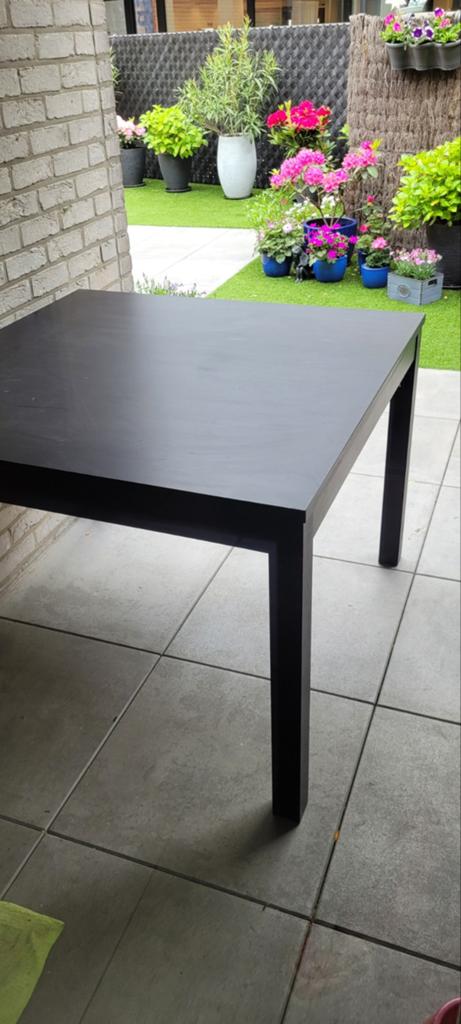 Tafel 110 op 110cm vierkant voor binnen vb.keuken, Huis en Inrichting, Tafels | Eettafels, Ophalen, Vierkant