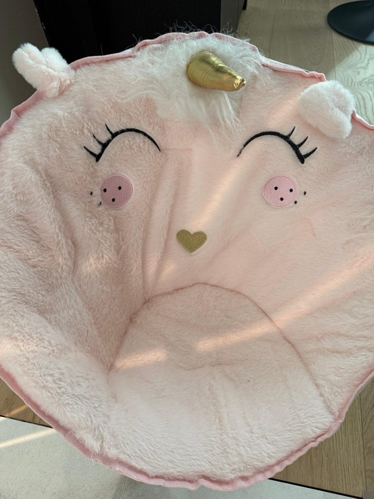 Kinderstoeltje roze unicorn, Enfants & Bébés, Jouets | Vêtements de jeu, Enlèvement, Comme neuf