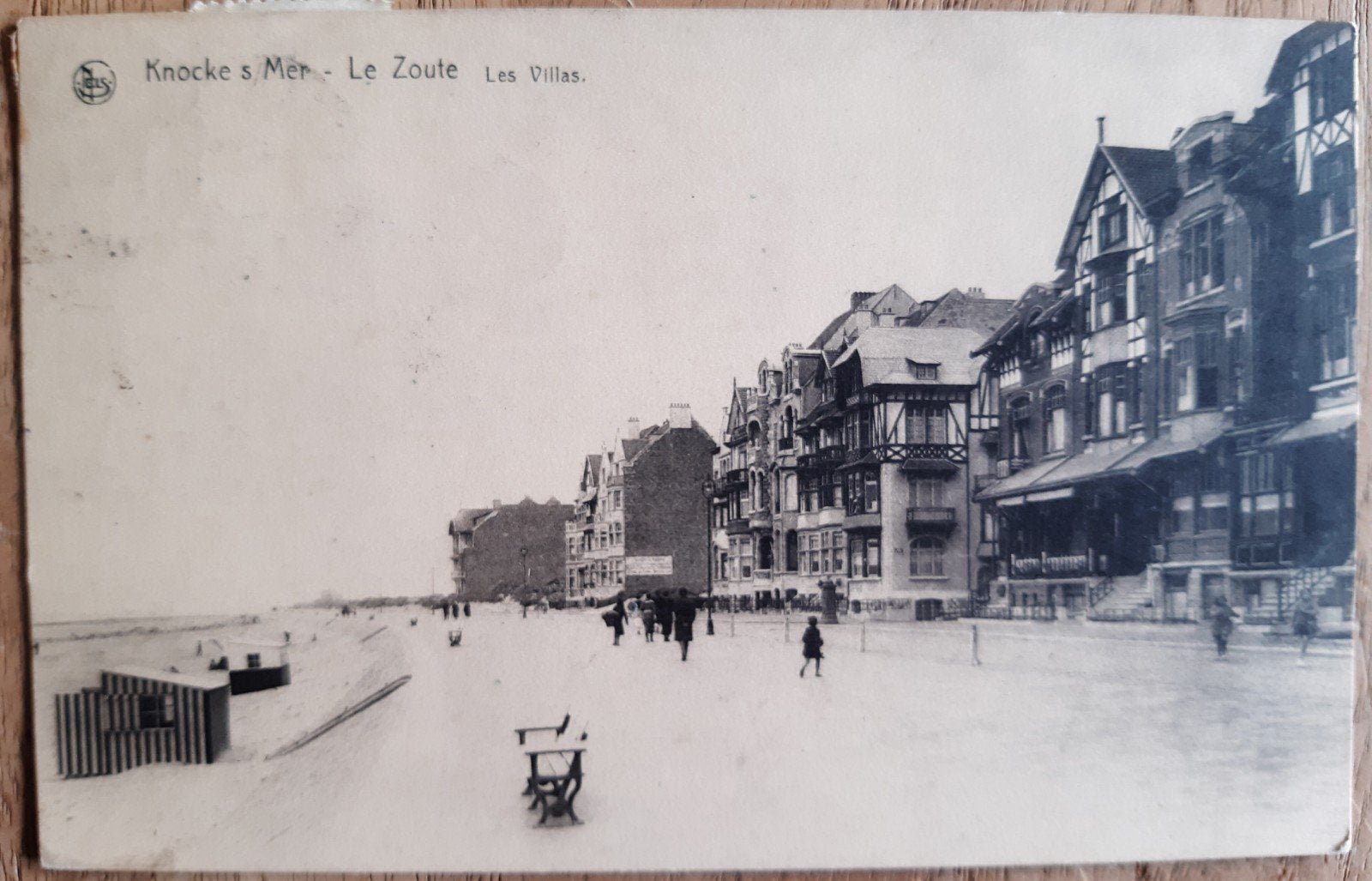 KNOKKE ZOUTE la digue ZEEDIJK 1922 TOP, Ophalen of Verzenden