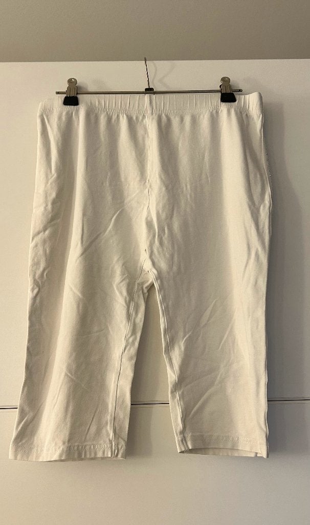 Witte legging met studs, Legging, Wit, Ophalen of Verzenden, Maat 44/46 (L)