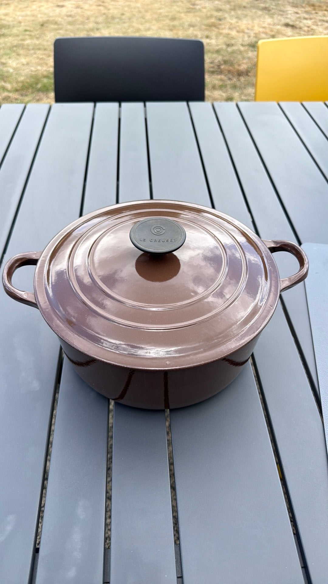 Le creuset kookpot 24 model E, Huis en Inrichting, Ophalen, Zo goed als nieuw, Le Creuset