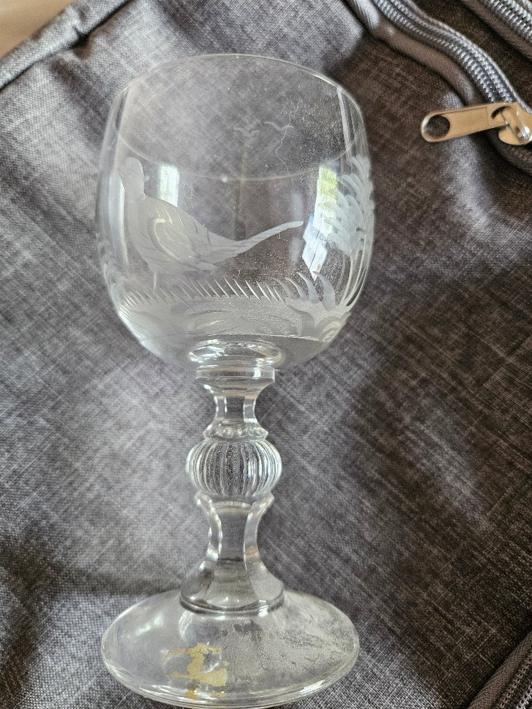 Wijn glazen, Collections, Porcelaine, Cristal & Couverts, Enlèvement ou Envoi, Comme neuf, Cristal, Verre ou Verres