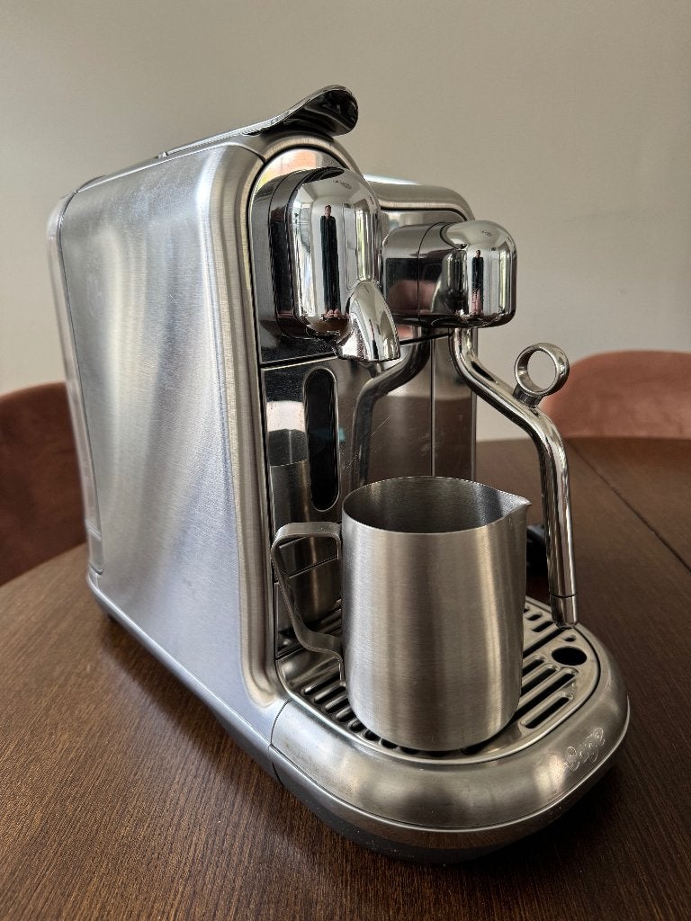 Sage Creatista Pro - SNE900BSS RVS, Elektronische apparatuur, Koffiepads en cups, Ophalen of Verzenden, 1 kopje, Afneembaar waterreservoir