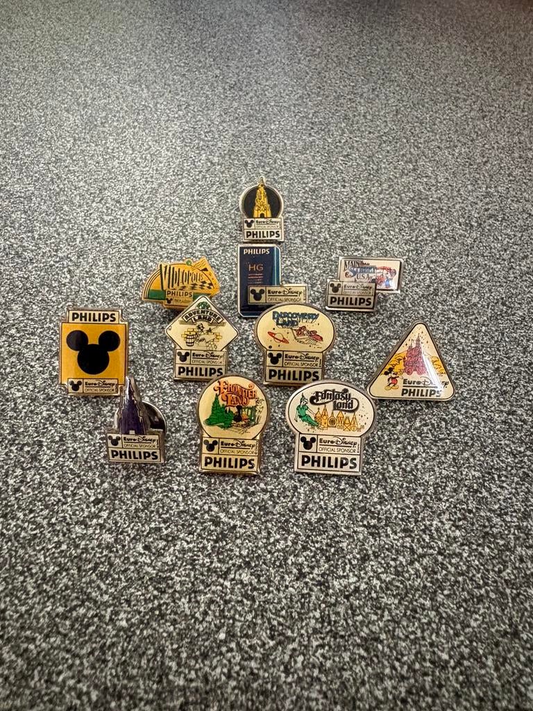 10 vintage Disney pins!, Ophalen of Verzenden, Overige figuren, Zo goed als nieuw, Overige typen