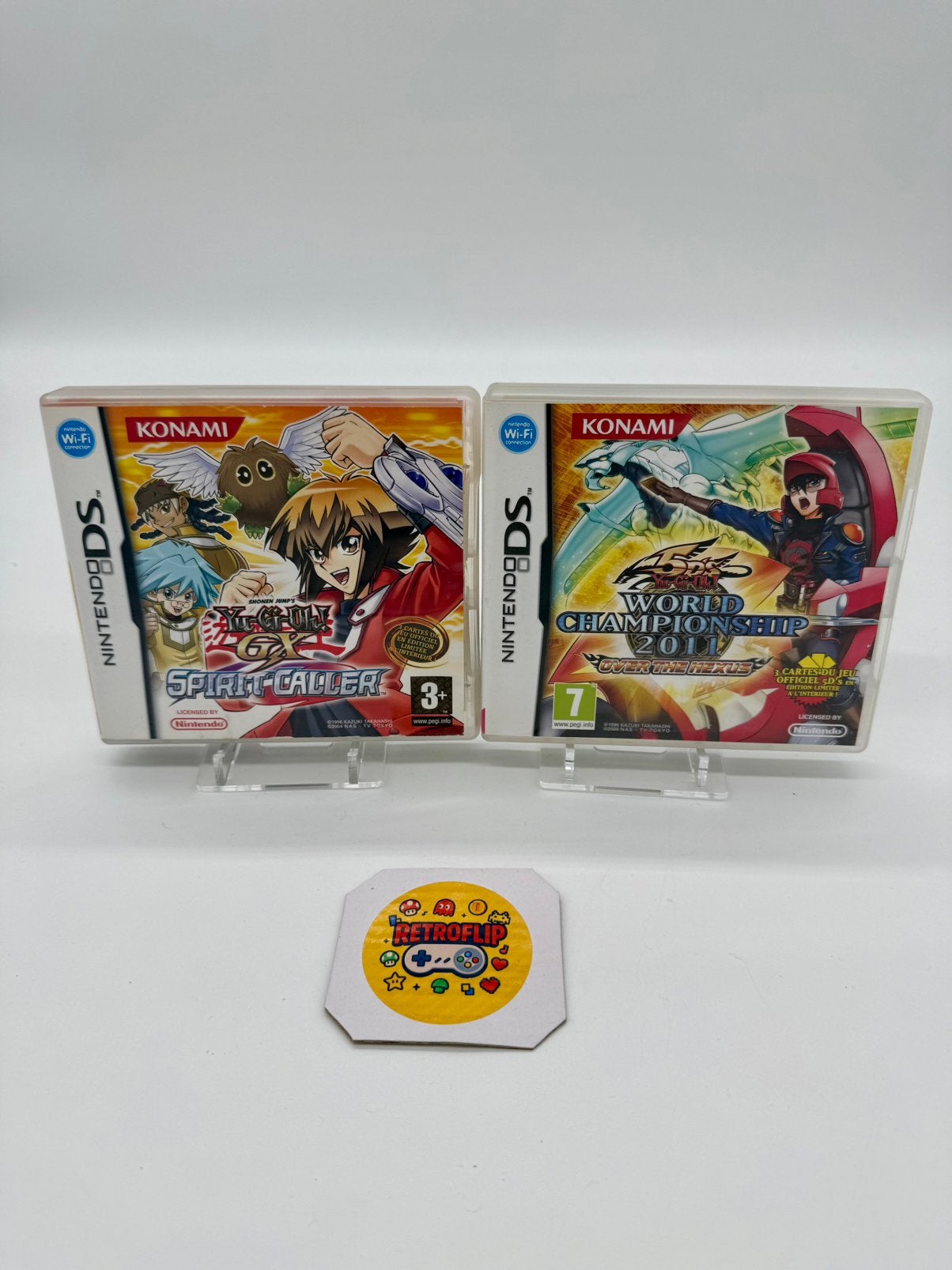 Yu-Gi-Oh Spirit Caller + World Championship 2011 Nintendo DS, Consoles de jeu & Jeux vidéo, Jeux | Nintendo 2DS & 3DS, Enlèvement ou Envoi