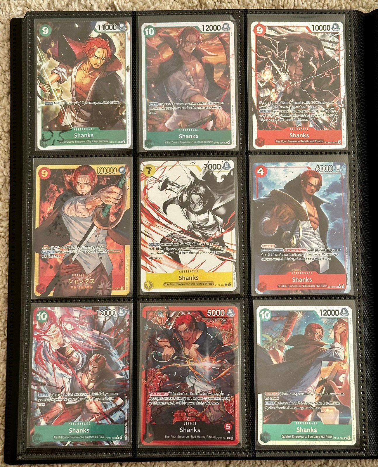 Collection Cartes One Piece, Enlèvement ou Envoi, Comme neuf, Plusieurs cartes, Foil