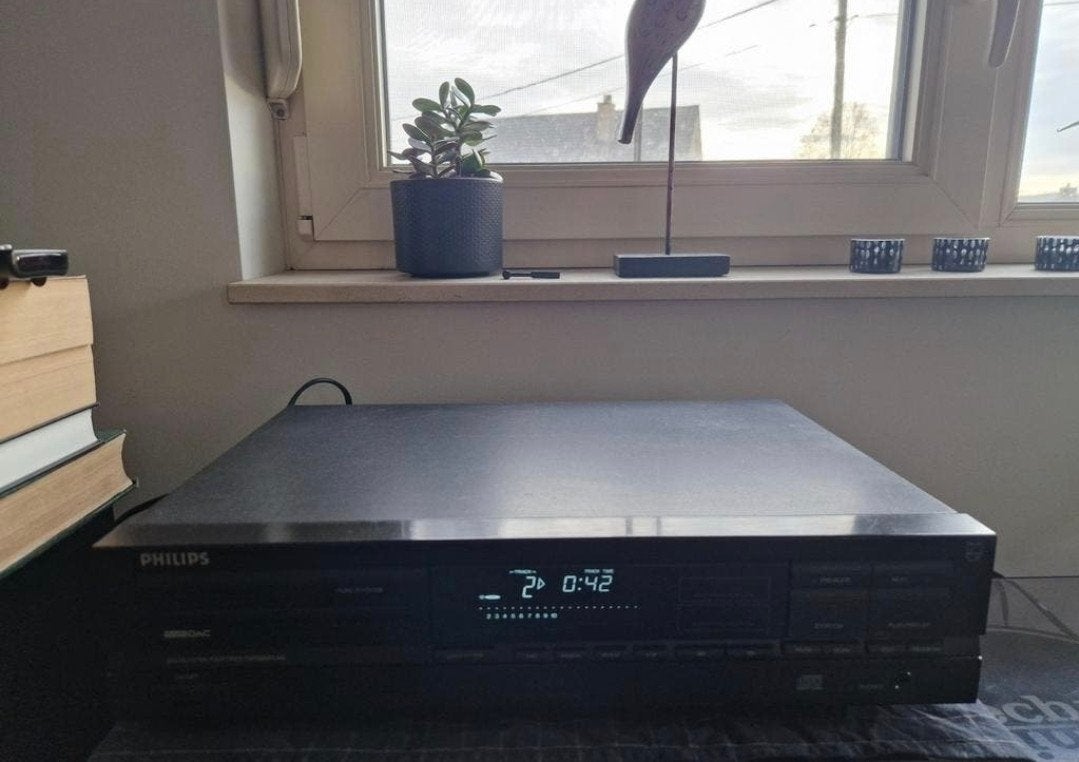 Philips CD604 1992 Made in BE (gereviseerd) + setje Jazz CDs, Ophalen of Verzenden, Philips