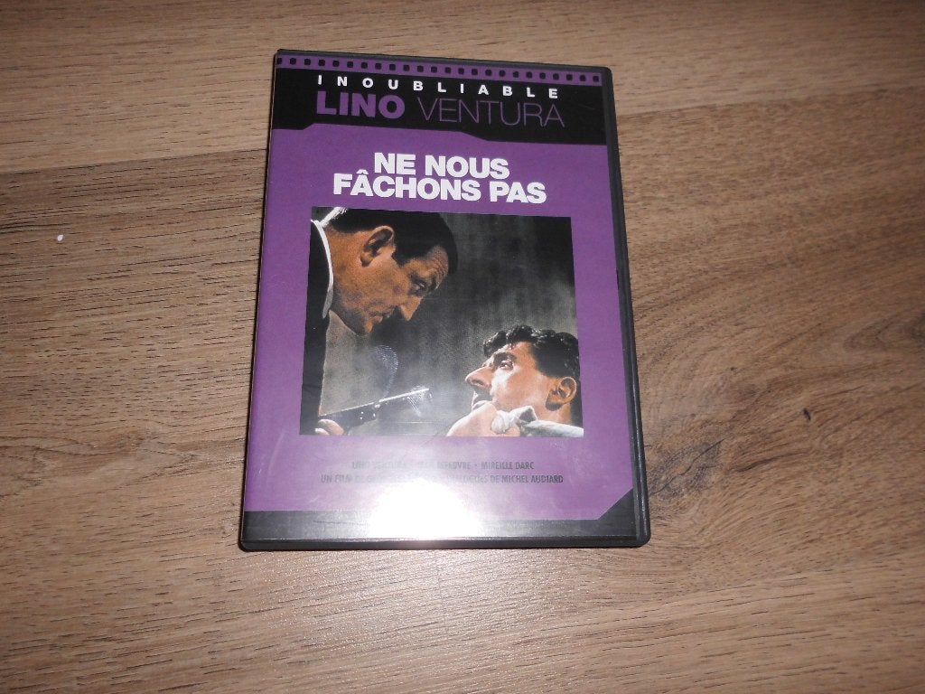 dvd " ne nous fachons pas " inoubliable lino ventura, Enlèvement ou Envoi