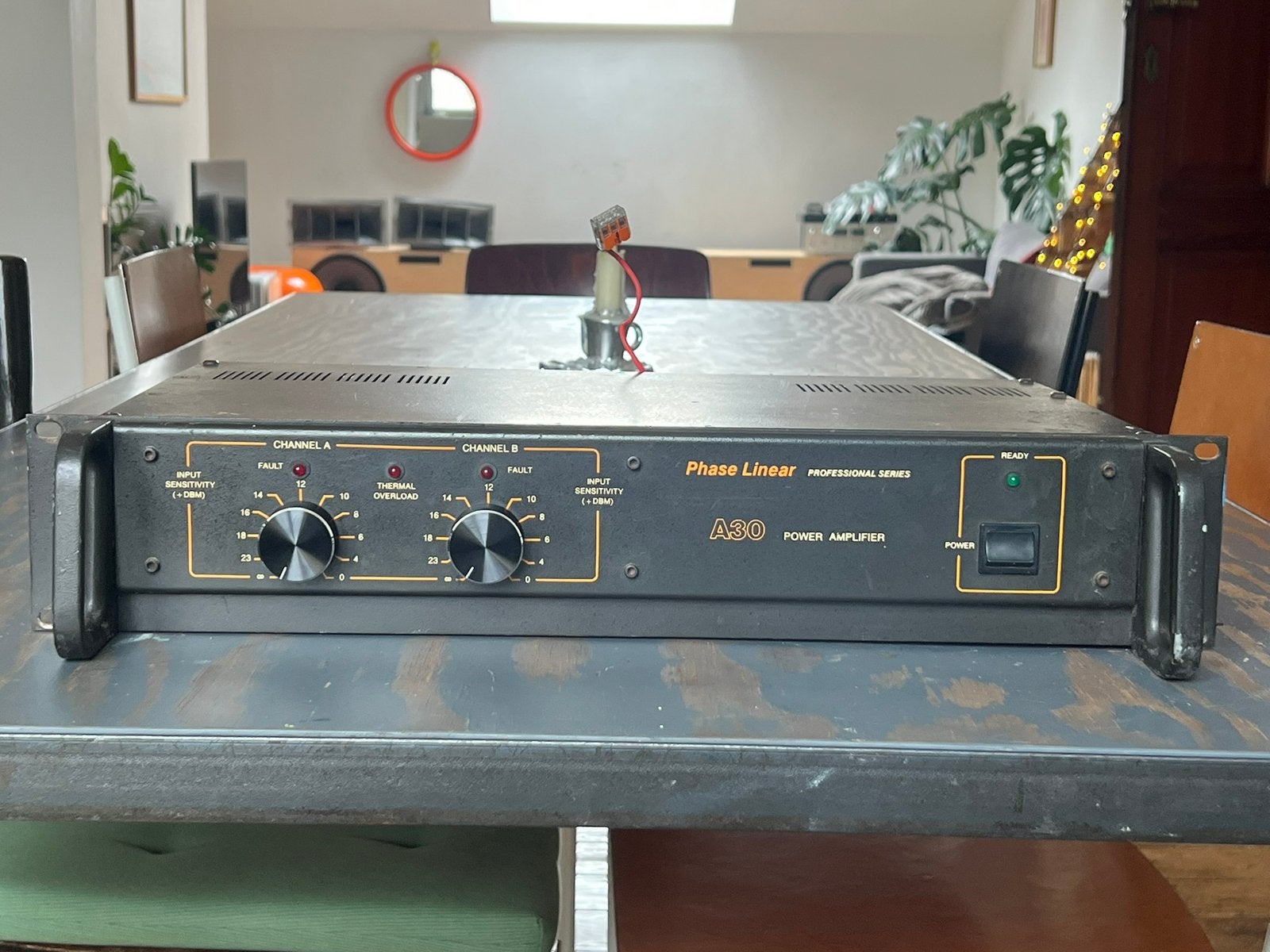 Phase Linear Pro Series A30, Audio, Tv en Foto, Ophalen, Gebruikt, 120 watt of meer