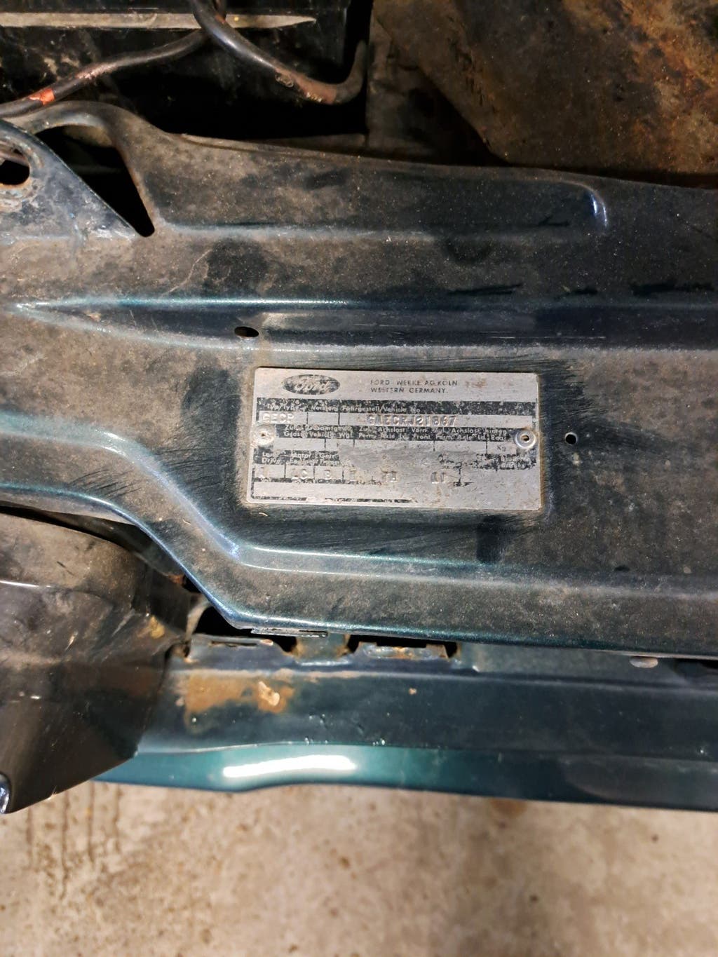 FORD CAPRI XL restauratie project, foto 6