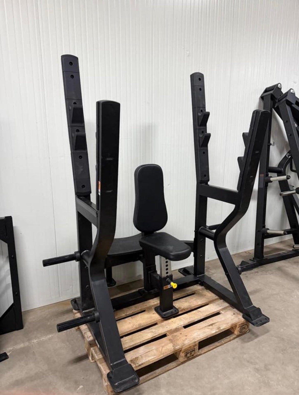 Sterling shoulderpress bench / free weight / Black, Enlèvement, Utilisé, Bras, Autres types
