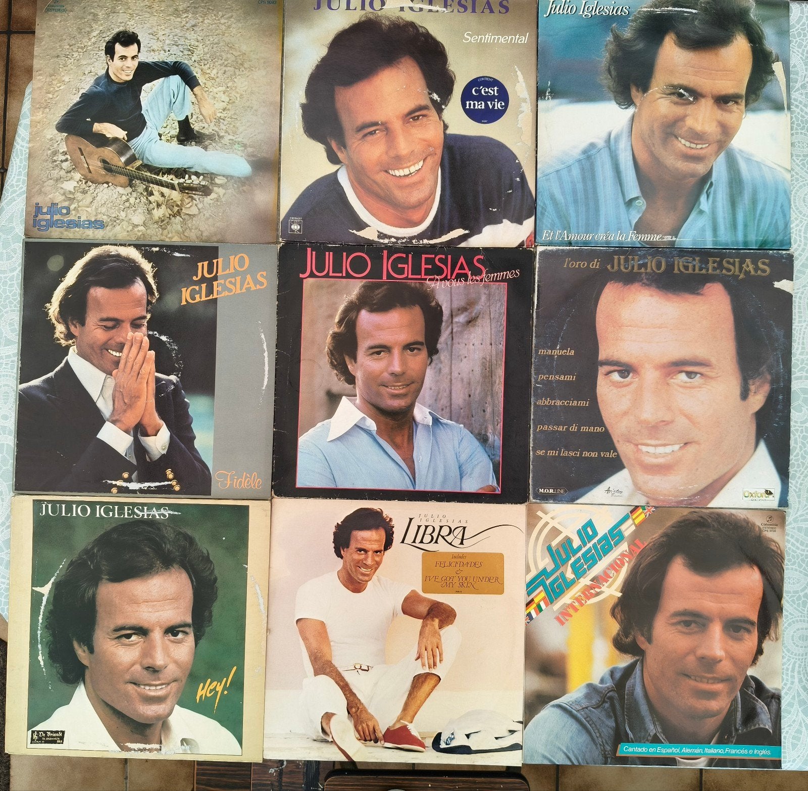 lp's 'Julio Iglesias', Cd's en Dvd's, Ophalen, LP