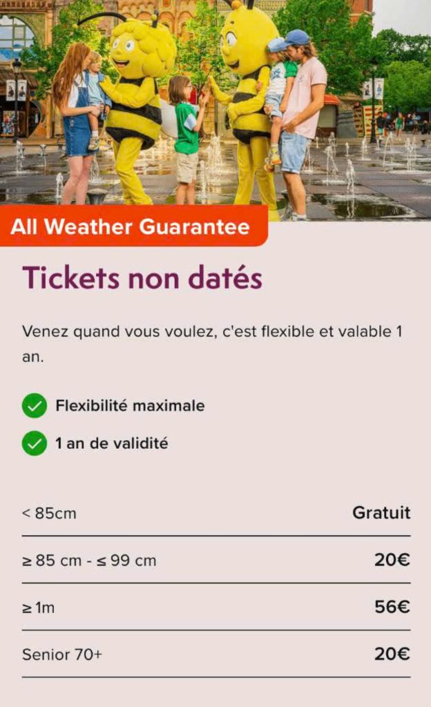 2  tickets voor PLOPSALAND en andere PLOPS-parken, Tickets en Kaartjes, Twee personen, Ticket of Toegangskaart