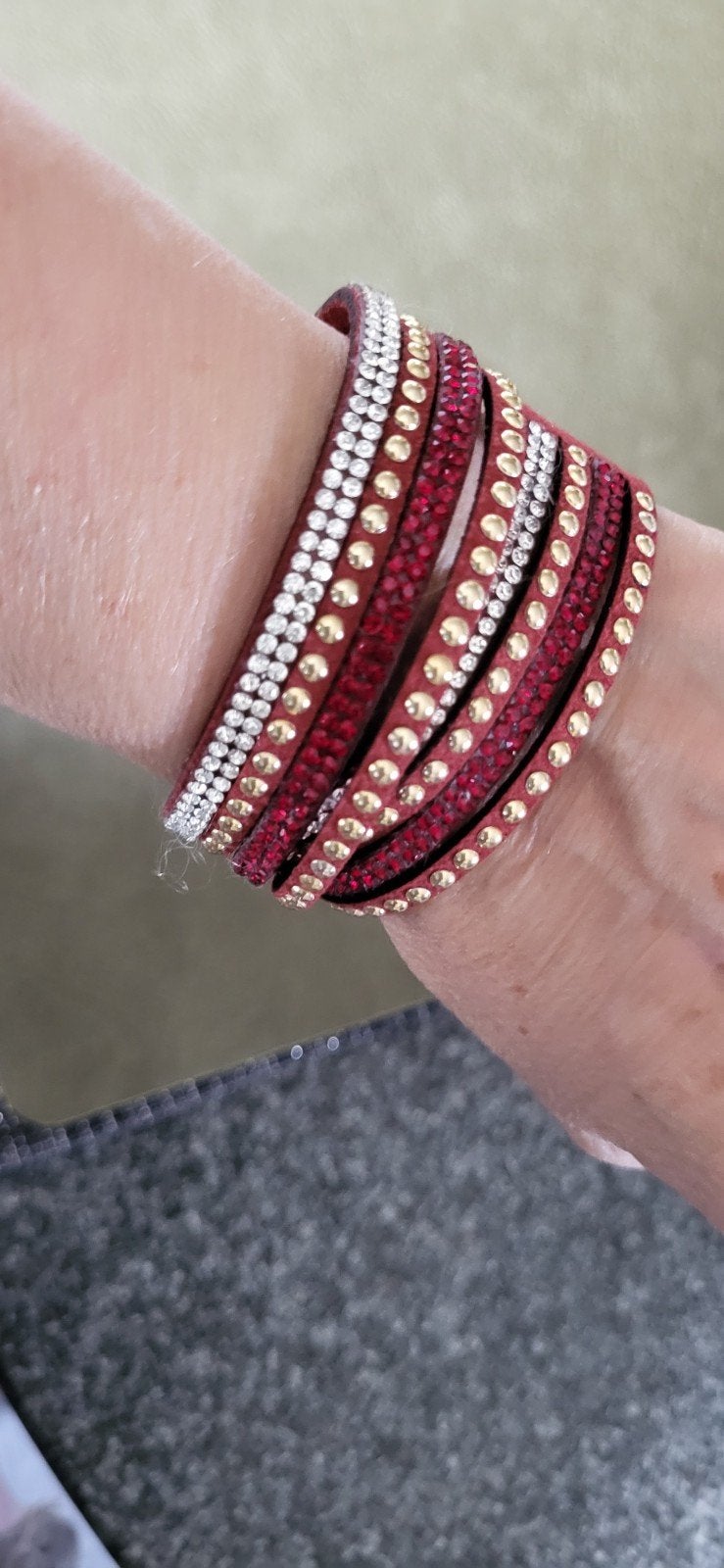 nieuwe armband met strass, Enlèvement ou Envoi, Avec strass