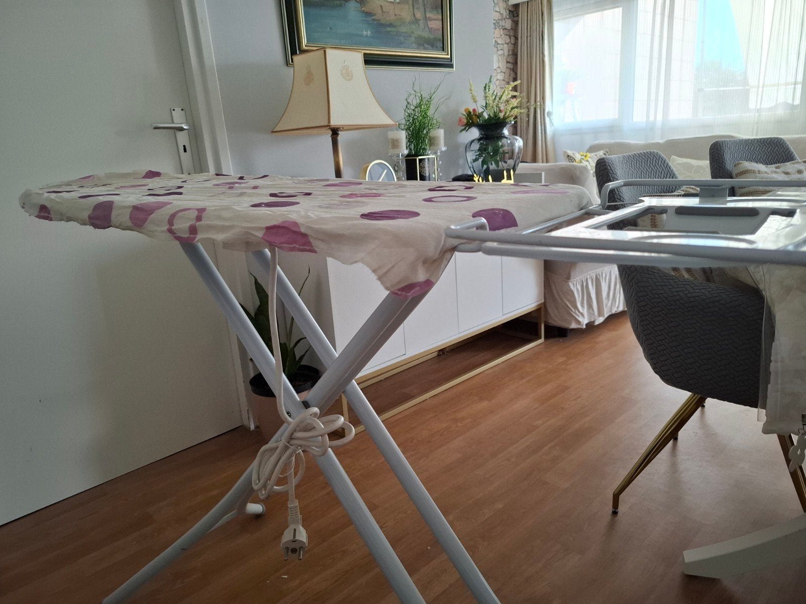 table á repassage extra large avec rallonge inclu, Enlèvement