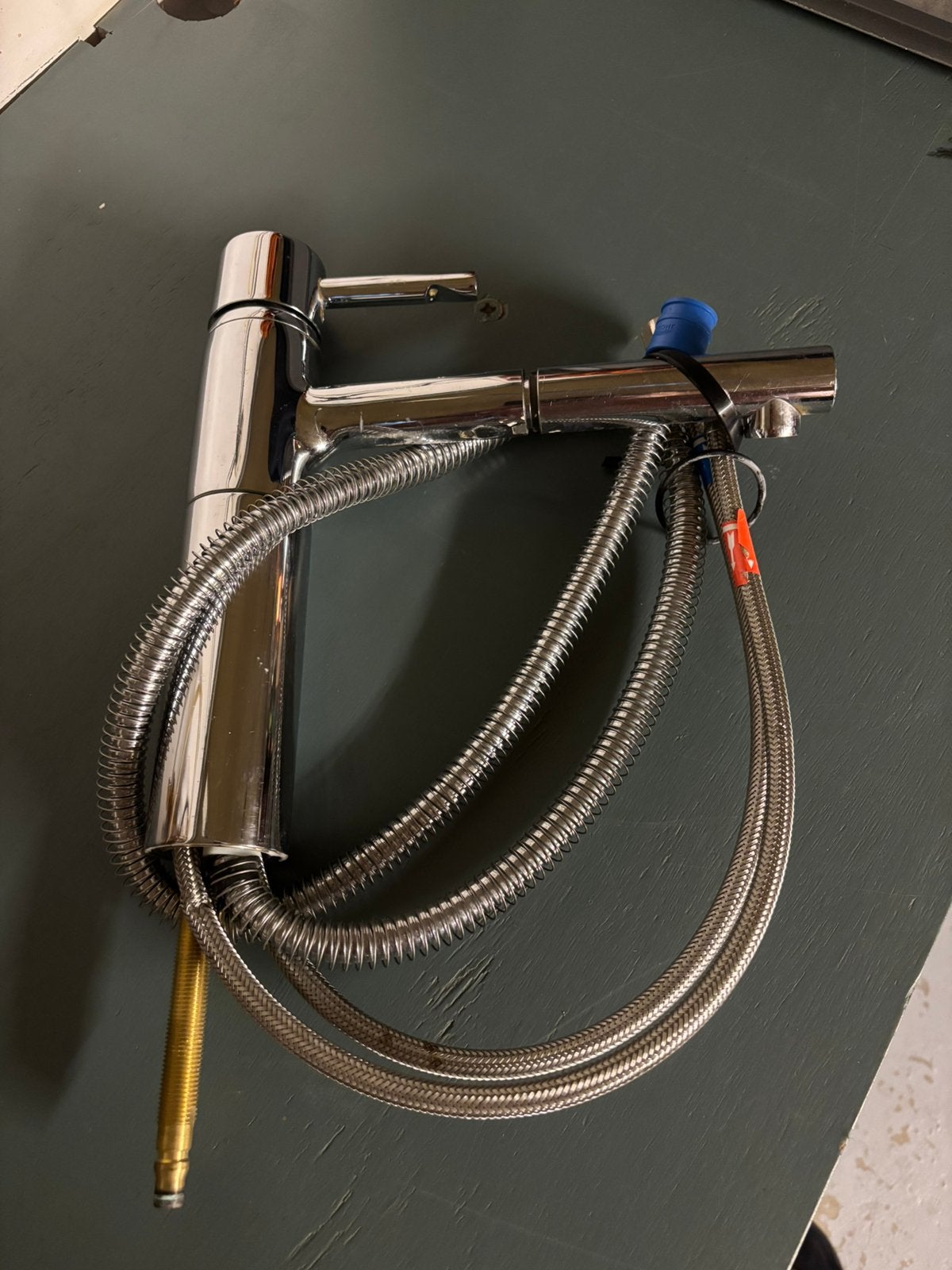 Grohe keukenkraan, Doe-het-zelf en Bouw, Ophalen of Verzenden, Gebruikt, Chroom, Kraan