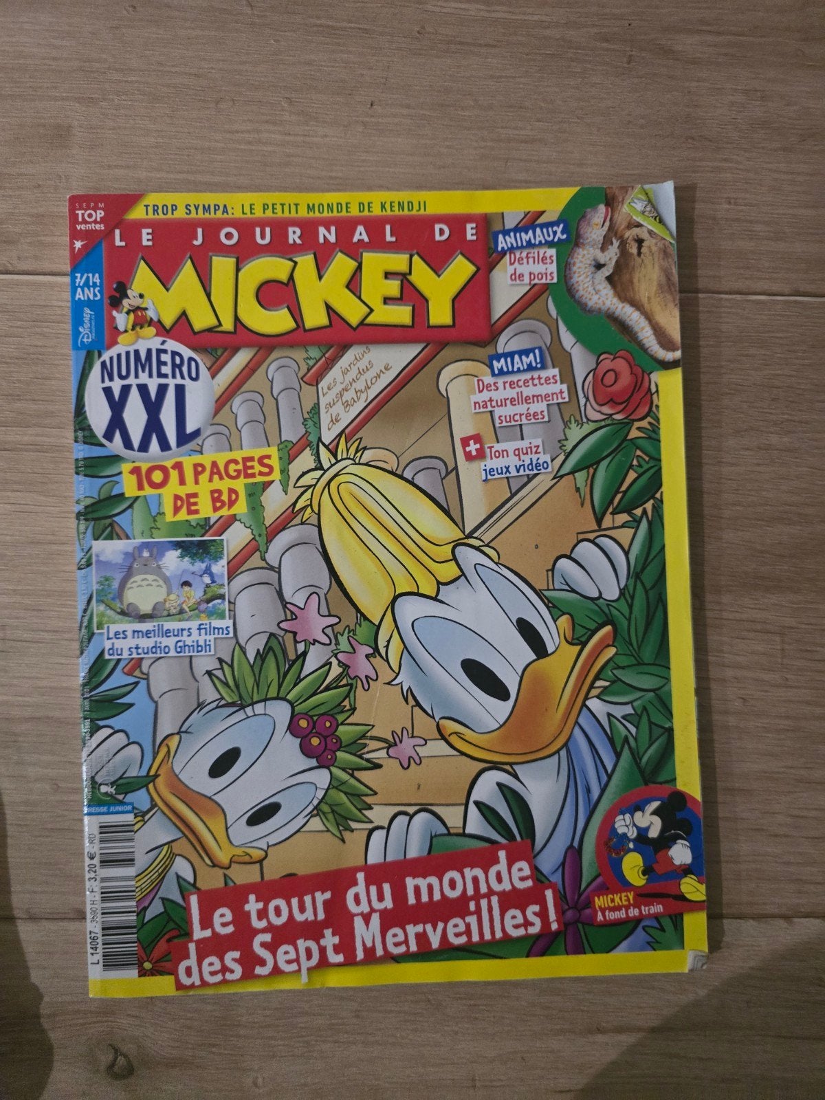 Le Journal de Mickey n3590-3591 – Avril 2021 – Numéro XXL, Livres, Enlèvement ou Envoi, Journal