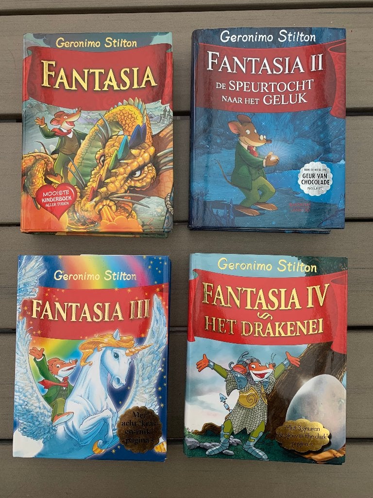 Geronimo Stilton - Fantasia, Boeken, Ophalen, Zo goed als nieuw, Geronimo Stilton
